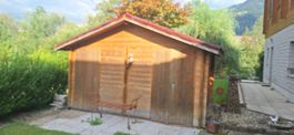 Gartenhaus Holz 4x2m