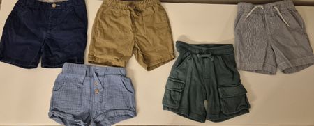 5 Shorts / kurze Hosen Gr. 98 GAP, Alana, next, Zara