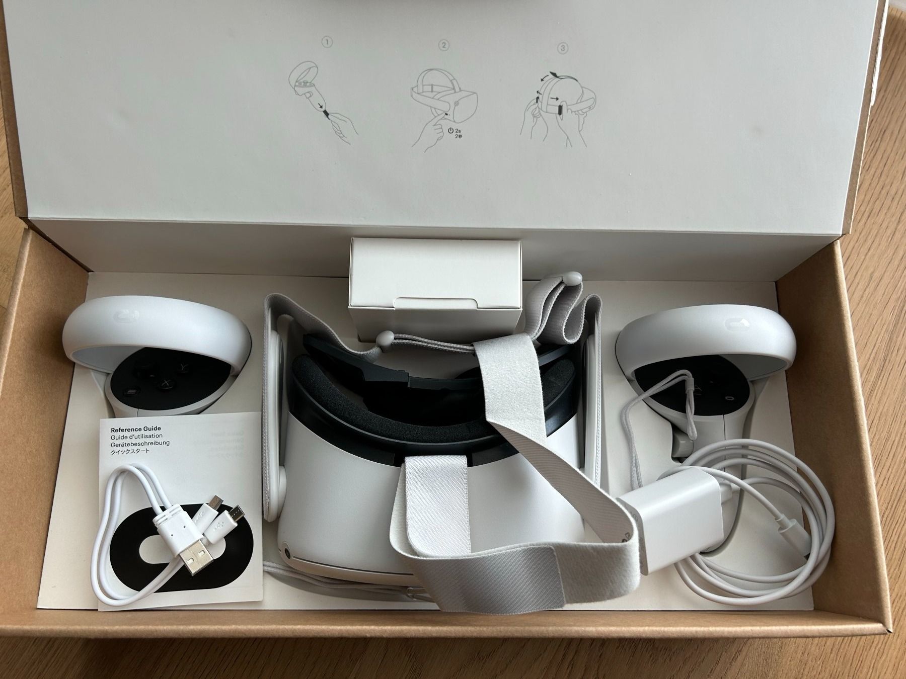 Meta Sonstiges Zubehör: OCULUS Meta Quest 2 Virtual Reality Complete Set – Neu (gemäss Beschreibung) aus Zürich von