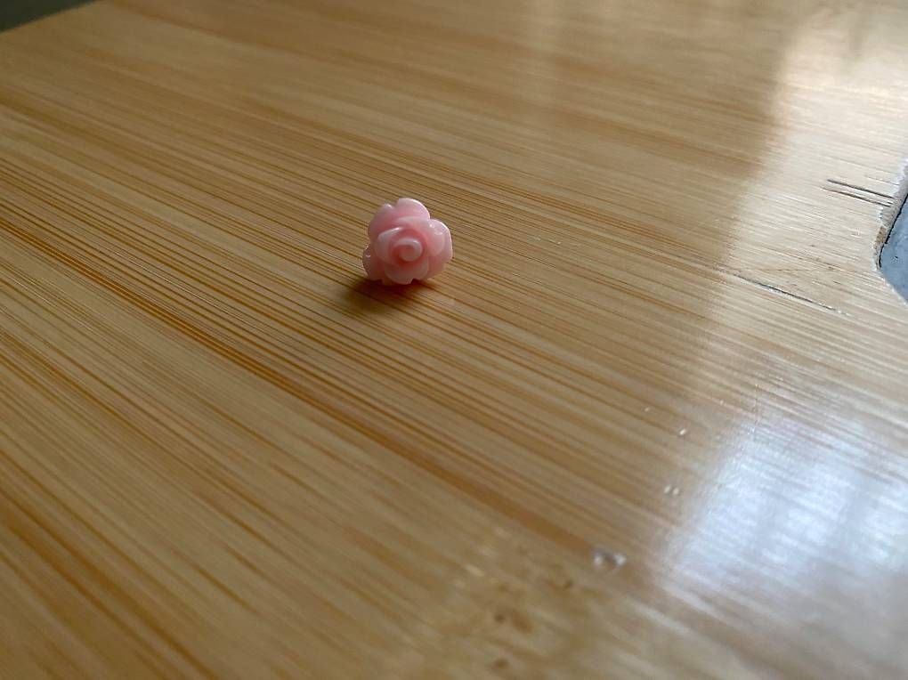 Orecchini pendenti & Orecchini a lobo: Ohrstecker Rose rosafarben – Usato da Rumisberg venduto da Simba97 4