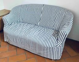 Sofa d'epoca (Napoleon III) - Antik (original) Sofa