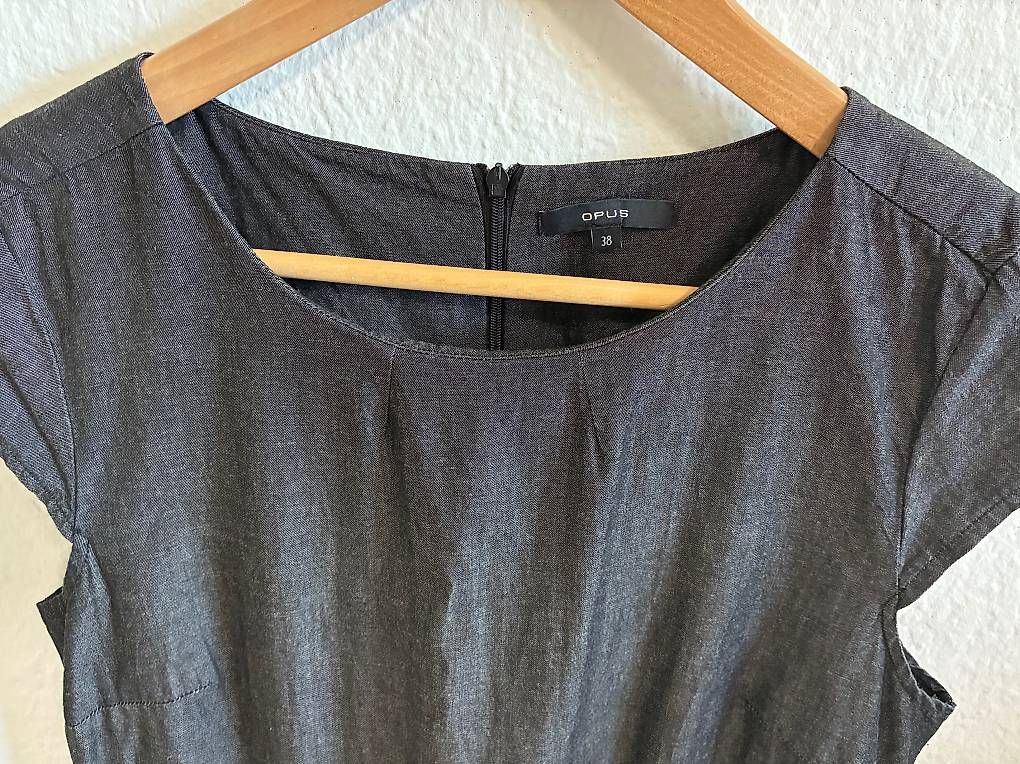 Vestiti: Anthrazit-Sommerkleid von OPUS, Gr. 38 – Usato da Bern venduto da Renate_S 1
