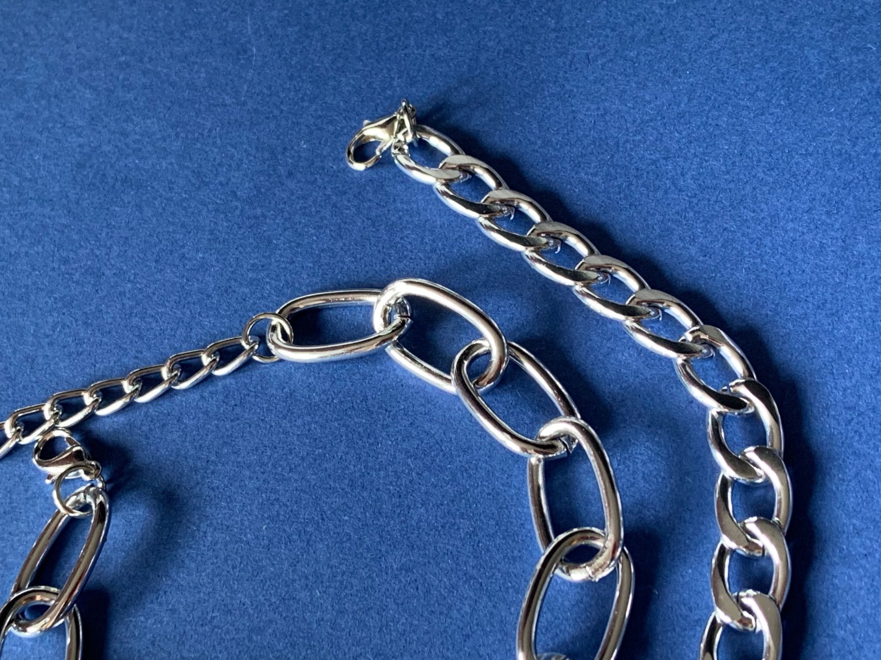 Bracciali & Braccialetti: 2 Armbänder Panzerarmband silbrig – Nuovo (secondo la descrizione) da Dittingen venduto da Bellevista 5