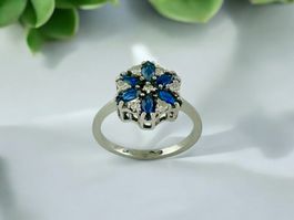 Saphir - Diamant - Ring, Wien