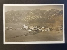 Ansichtskarte Urmein GR mit Bergpanorama  1921