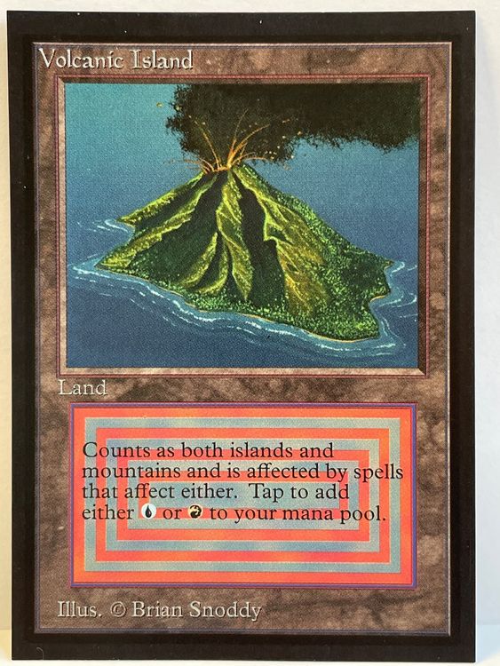 Magic The Gathering Volcanic Island Acheter sur Ricardo