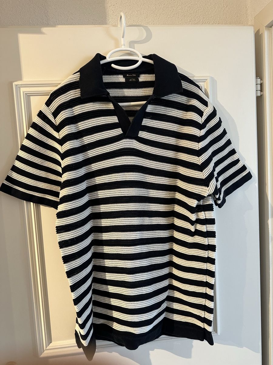 Massimo Dutti Magliette Polo: Massimo Dutti dickes Polo - Gr. L / ganz neu – Nuovo e nell'imballaggio originale da Zürich venduto da SunnySeller 1