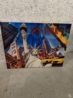 Leinwandbild New York 80x60 cm