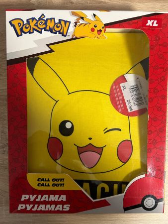Pokémon Pikachu Pyjama Grösse XL Kinder NEU