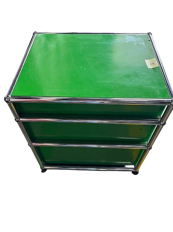 Korpus: USM Haller Korpus / Element  Grün mit 3 Schubladen – Gebraucht aus Bottmingen von lia_pf9x 1