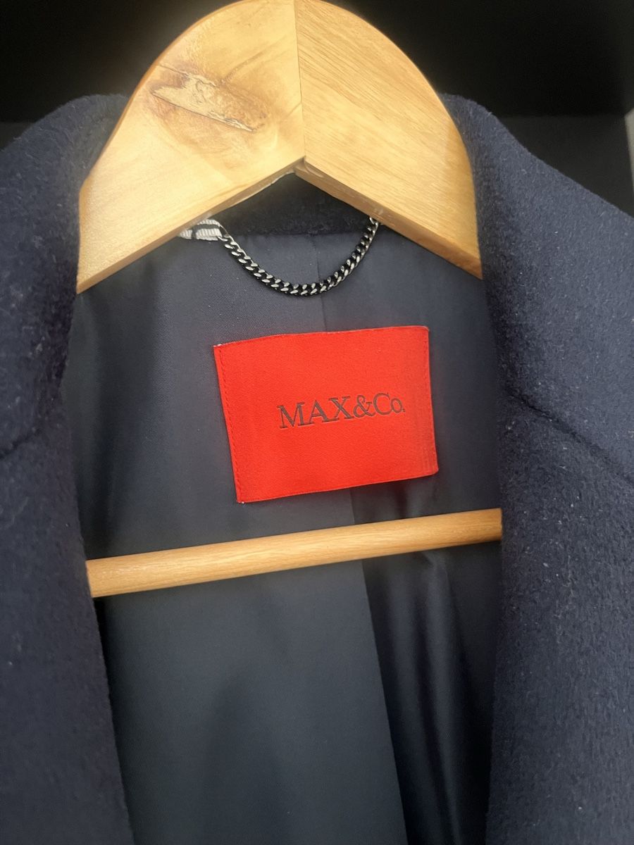Jacken: MAX&Co. navy 100% wool belted coat – IT 36 – Neu (gemäss Beschreibung) aus Lugano von gil_2xvg 3
