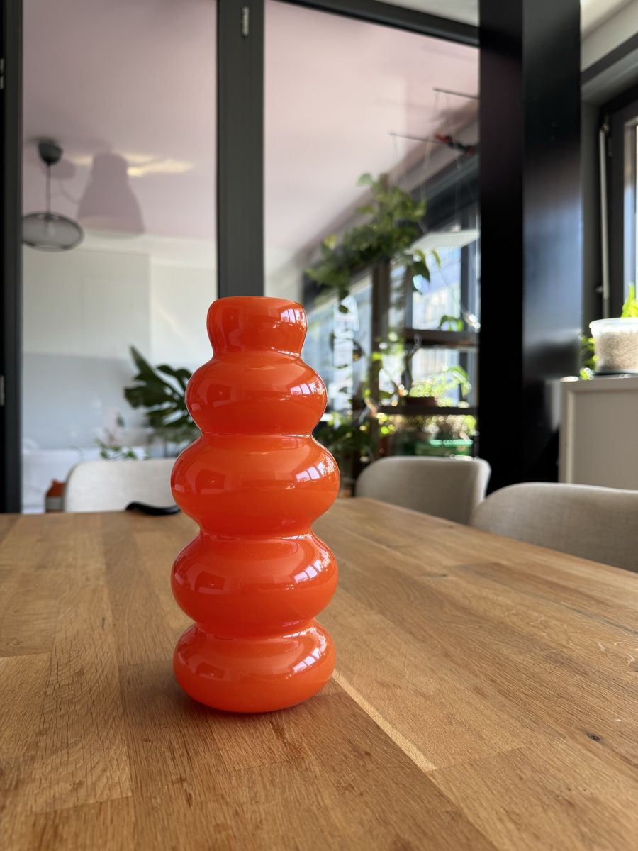 Ikea Vasi & Recipienti: Vase orange pop art – Usato da Zürich venduto da johnny9415 1