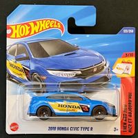 Hot Wheels 2018 Honda Civic Type R, 123/250
