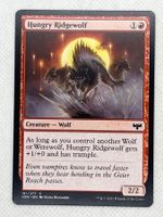 Magic the Gathering: Hungry Ridgewolf - Seltene Karte!