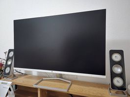 Moniteur HP 527sa - 27" FHD, audio intégré, sous garantie