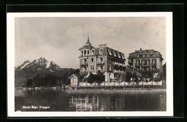 AK Weggis, Hotel Rigi, 1941