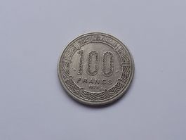 100 Franken 1975 Gabun
