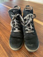Primigi Schnürstiefel Leopardenmuster gefüttert Gr. 34