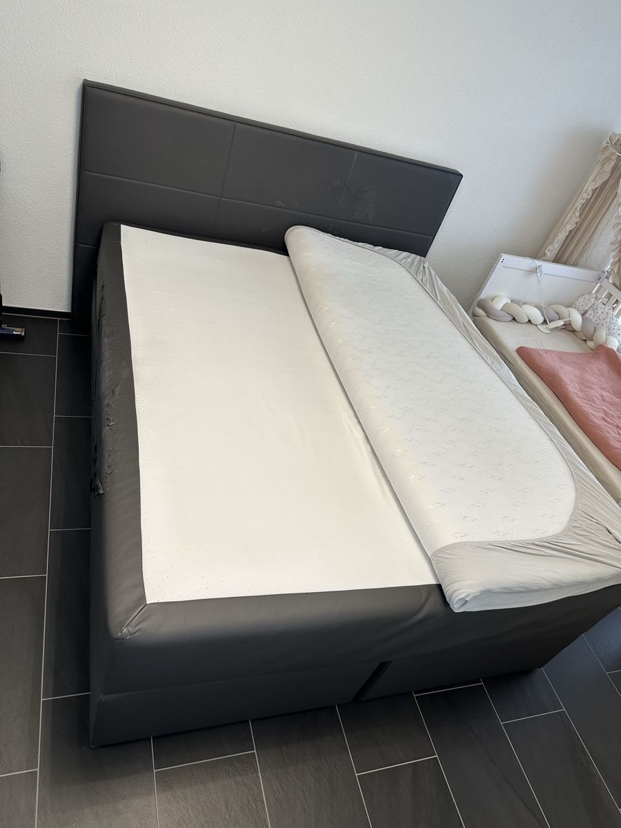 Letti: Boxspringbett, 160x200 cm – Usato da Härkingen venduto da niki46 1