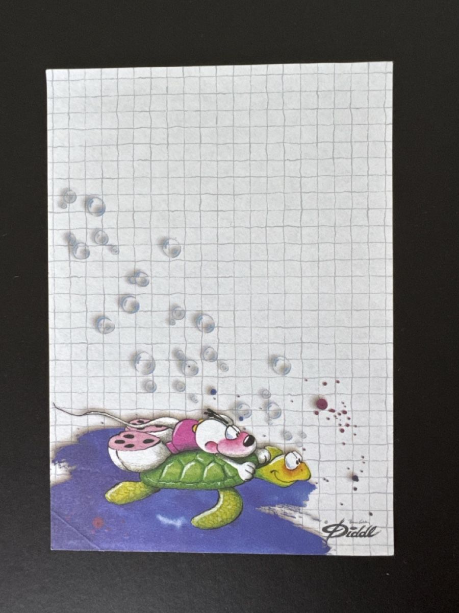 Papiere: Diddl - Blatt aus Block Nr. 66 A6 – Gebraucht aus Zürich von nad_9rlq