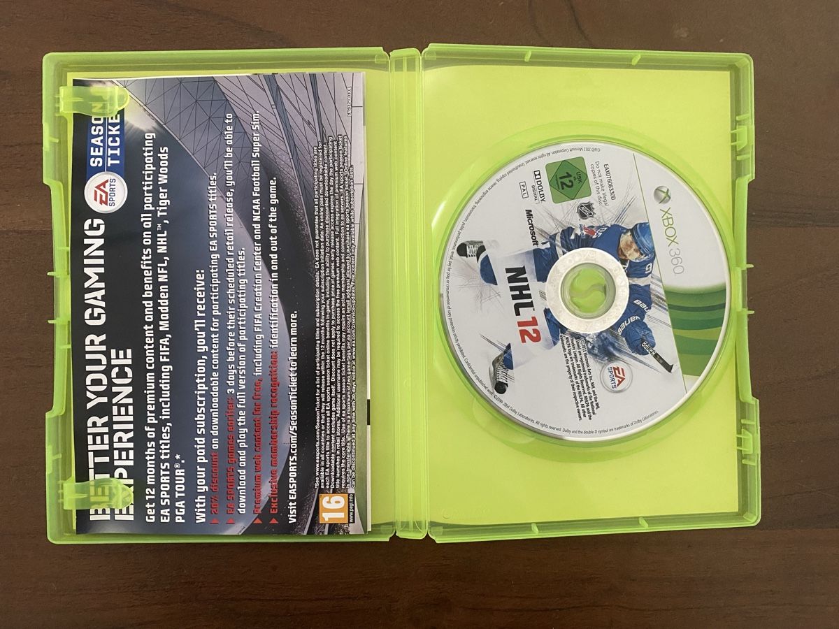 Microsoft Giochi: NHL 12 für Xbox 360 – Usato da Thunstetten venduto da Virus_33 1