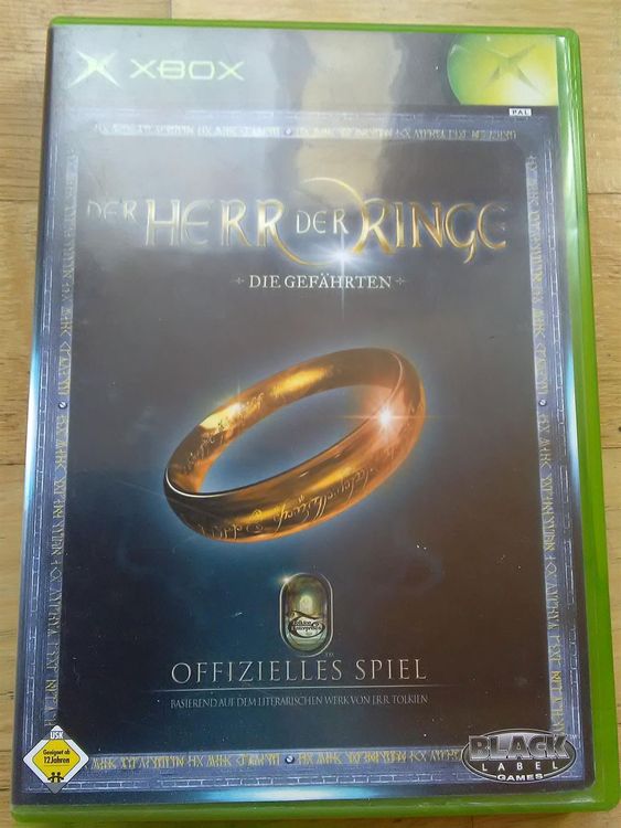 Der Herr Der Ringe Die Gefährte Xbox Kaufen Auf Ricardo 5336