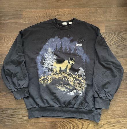 Hoodie Felpa Levi’s Oversize Graphic Prism Gr. S