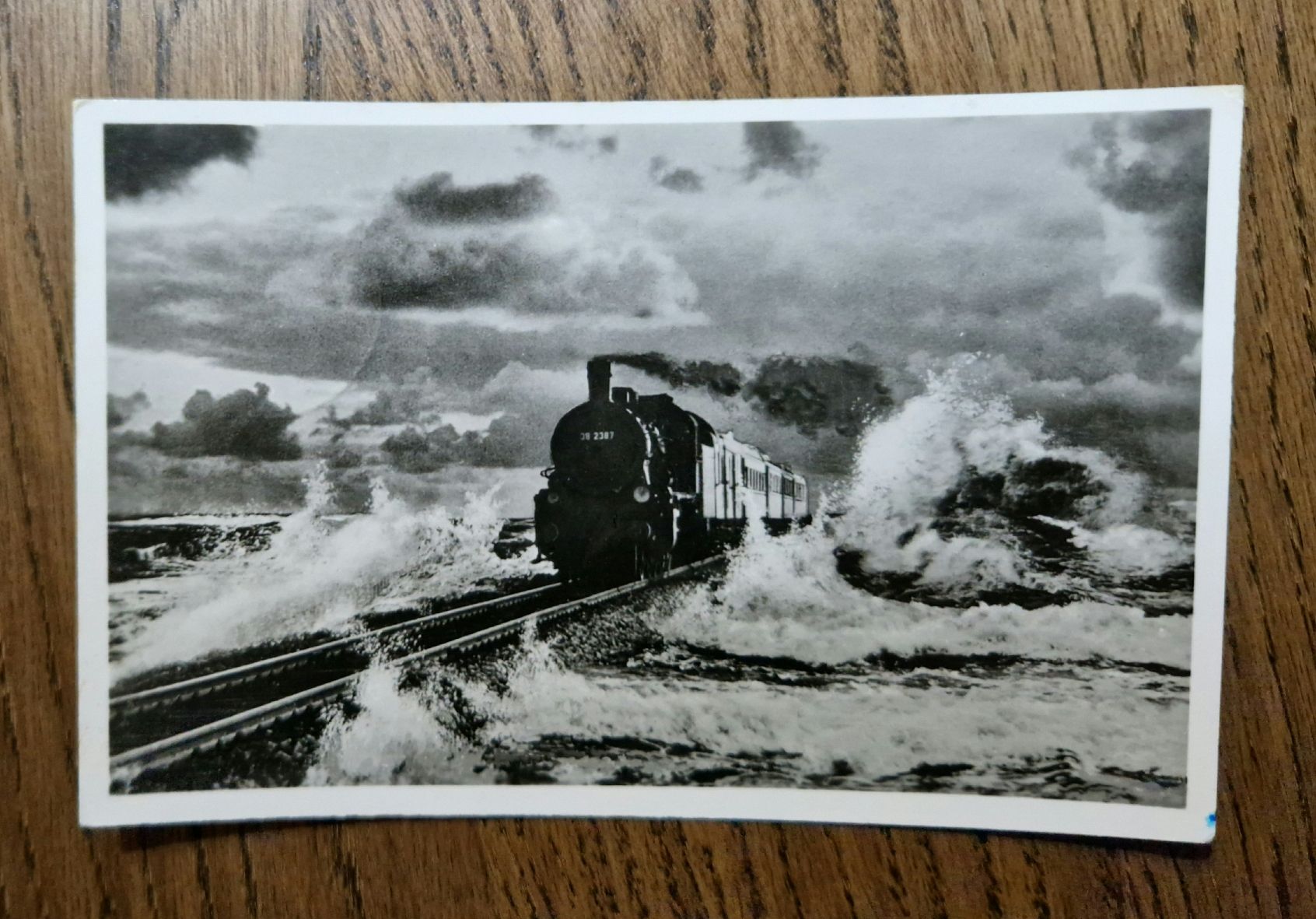 Cartoline postali: Hindenburgdamm, Lokomotive – Usato da Ebikon venduto da Donar50