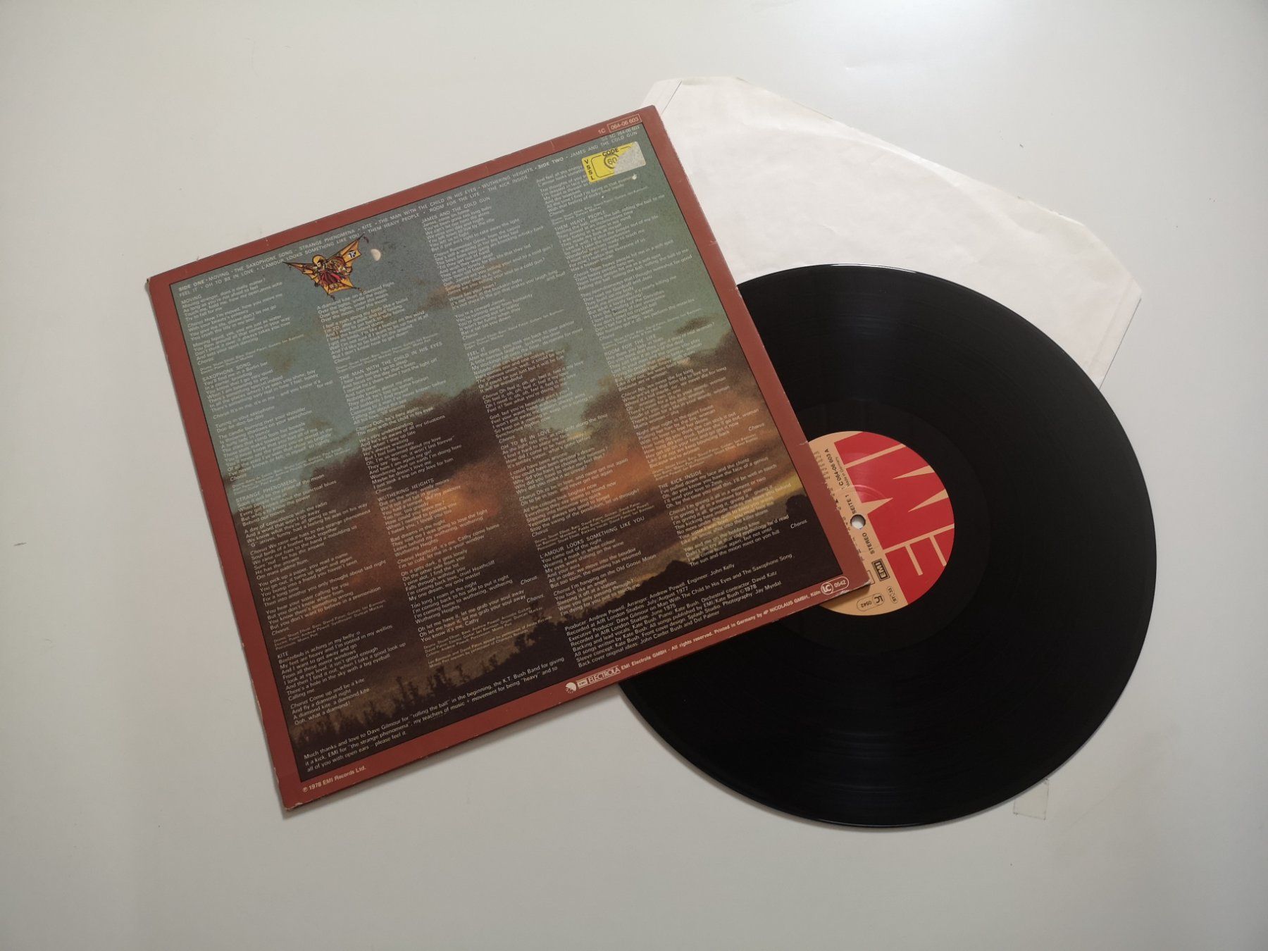Schallplatten: KATE BUSH - THE KICK INSIDE – Gebraucht aus Grafenried von House-of-Oldies 1