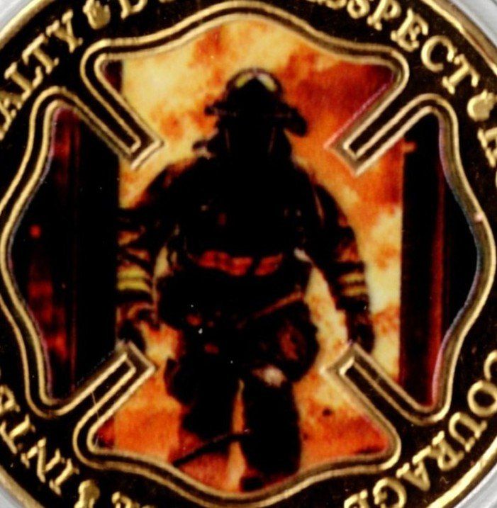 Medaglie: Fire_Rescue_Service_Integrity_Loyalty_Duty_Respect_Medaill 5 – Nuovo (secondo la descrizione) da Hombrechtikon venduto da Fraese01 2