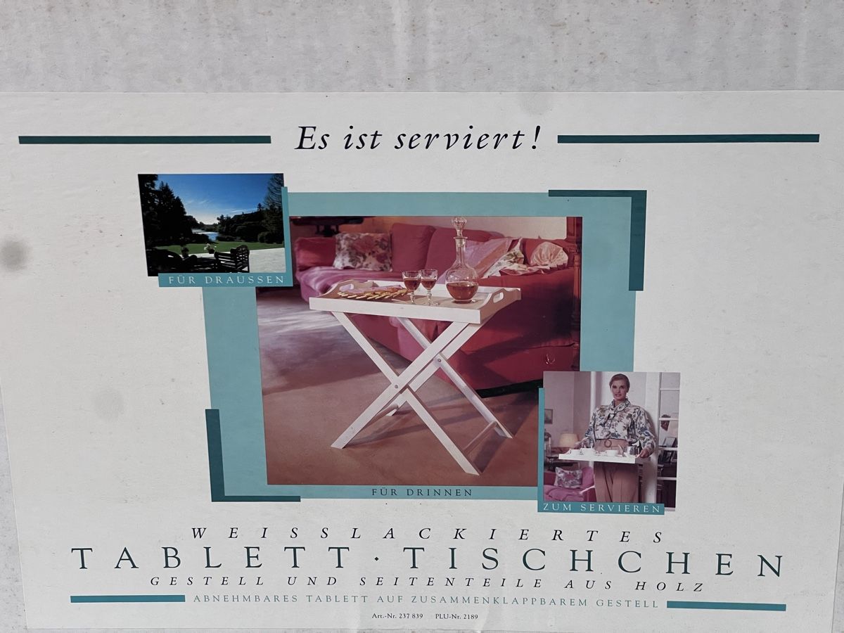 Tische: Tablett-Tischchen (40) – Gebraucht aus Glattfelden von bro_f2vv 3