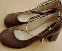Damen Schuhe dunkelbraun Grösse 39 leicht gebraucht