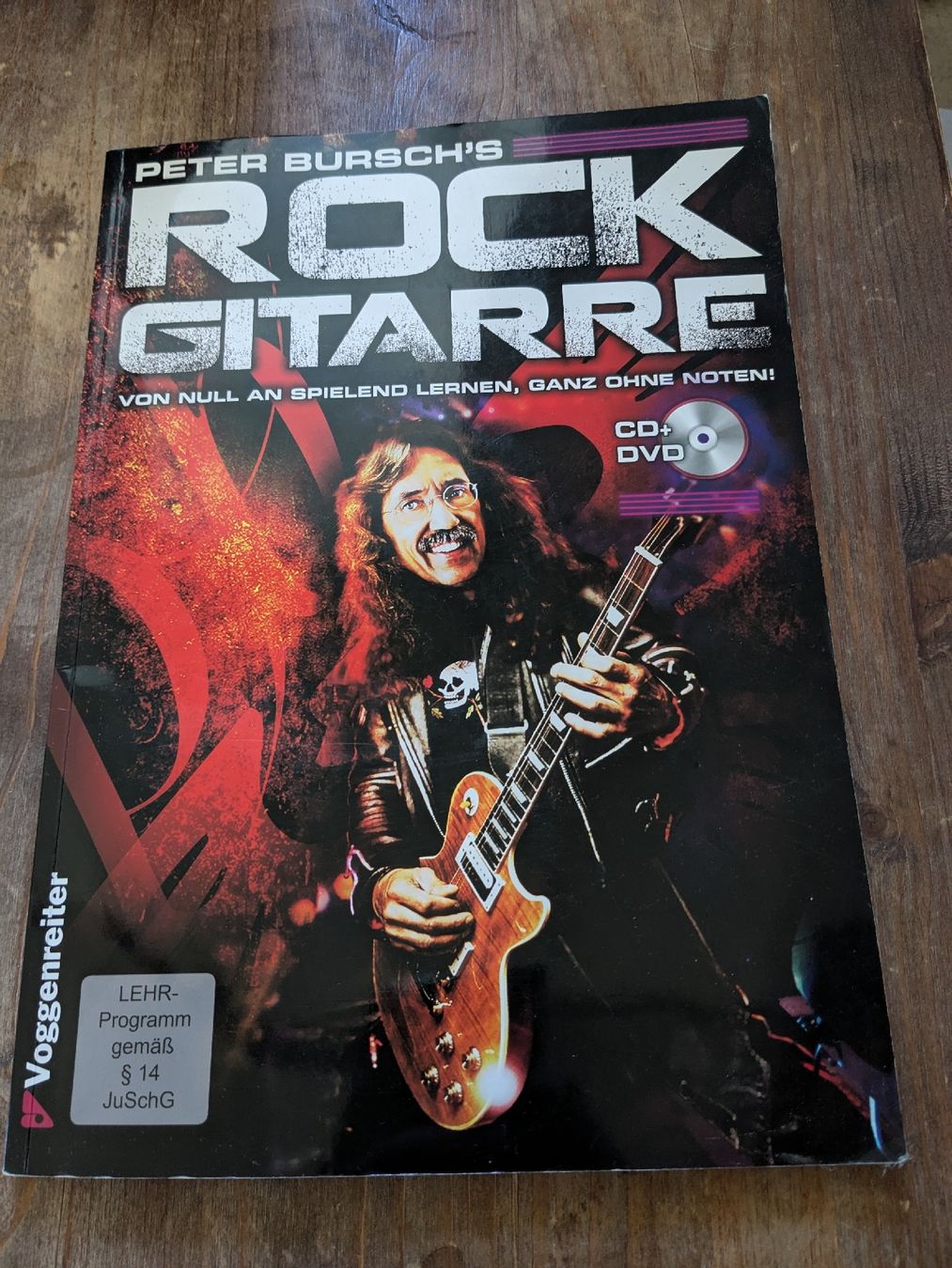 Strumenti musicali: Peter Bursch's Rock Gitarre lernen mit CD/DVD – Usato da Zürich venduto da Ragna1