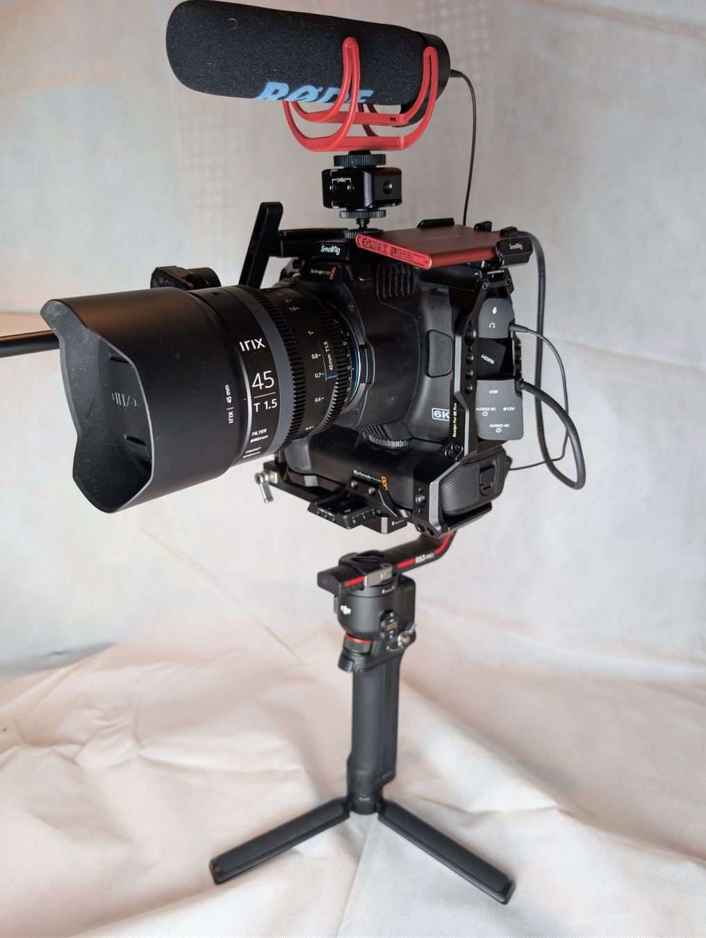 Blackmagic Videocamere: Blackmagic Pocket Cinema Camera 6K Pro – Profi Setup – Nuovo (secondo la descrizione) da Basel venduto da cedric.r03 1