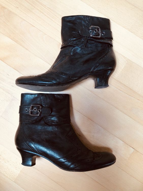 Stiefelette schwarz 39 2