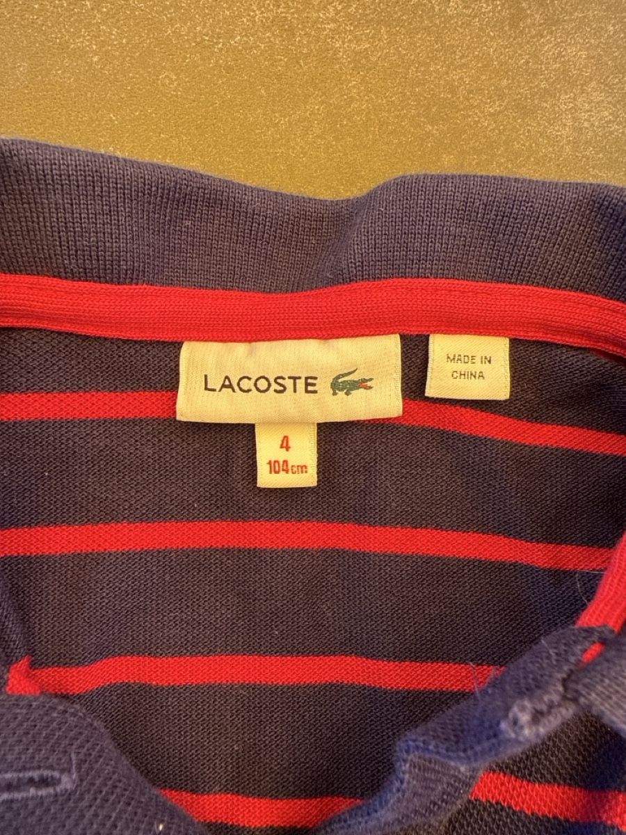 Lacoste Camicette, T-shirt & Top: Polo Lacoste neuf taille  4 ans / 104 – Nuovo (secondo la descrizione) da Blonay venduto da Simba1094 1