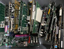 20kg alte PC-Motherboards für Recycling ca. 6 - 9 Gramm Gold