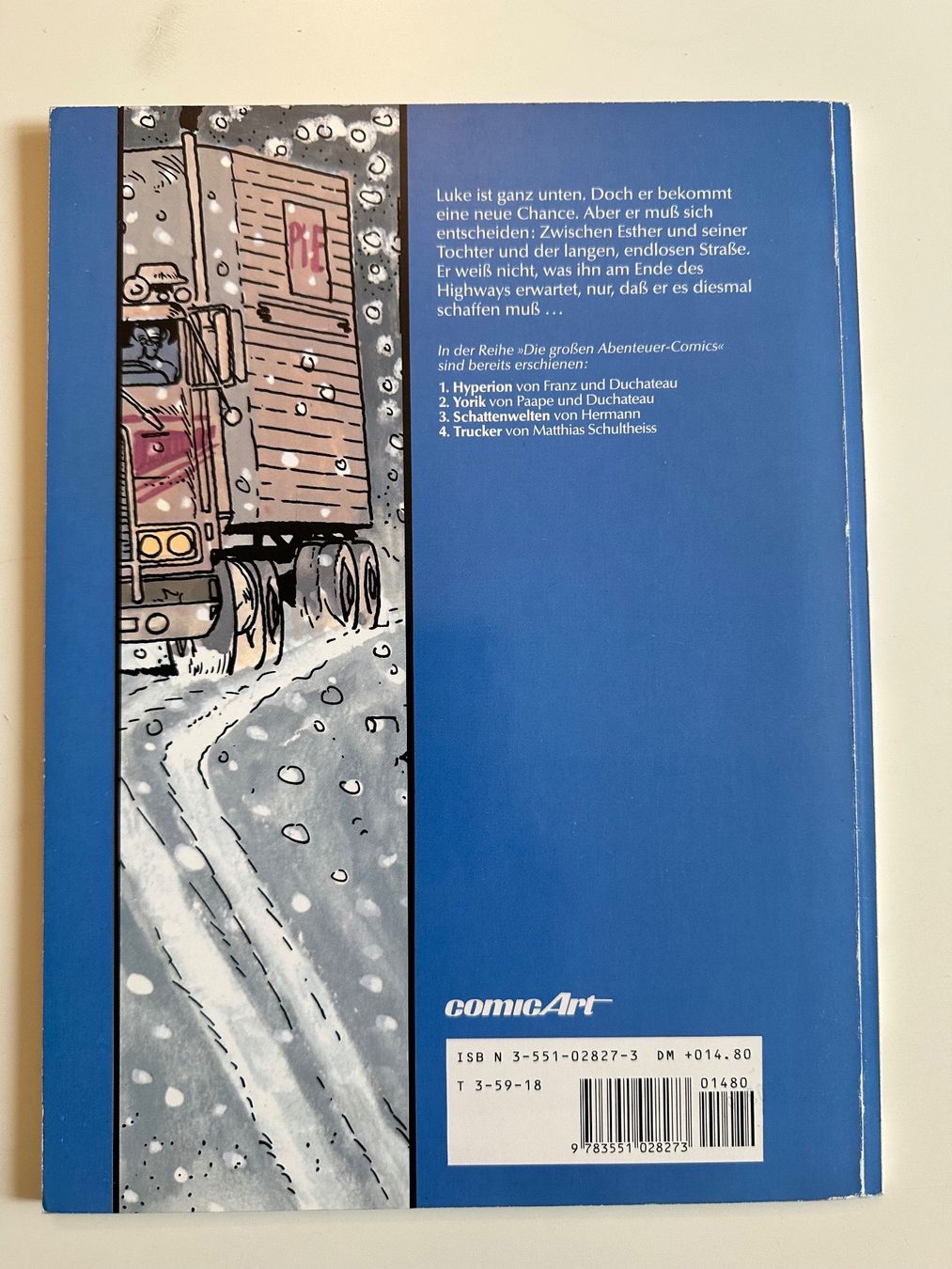 Fumetti: DIE GROSSEN ABENTEUER COMICS 4 - TRUCKER - SOFTCOVER – Usato da Münsingen venduto da Ganjam 2