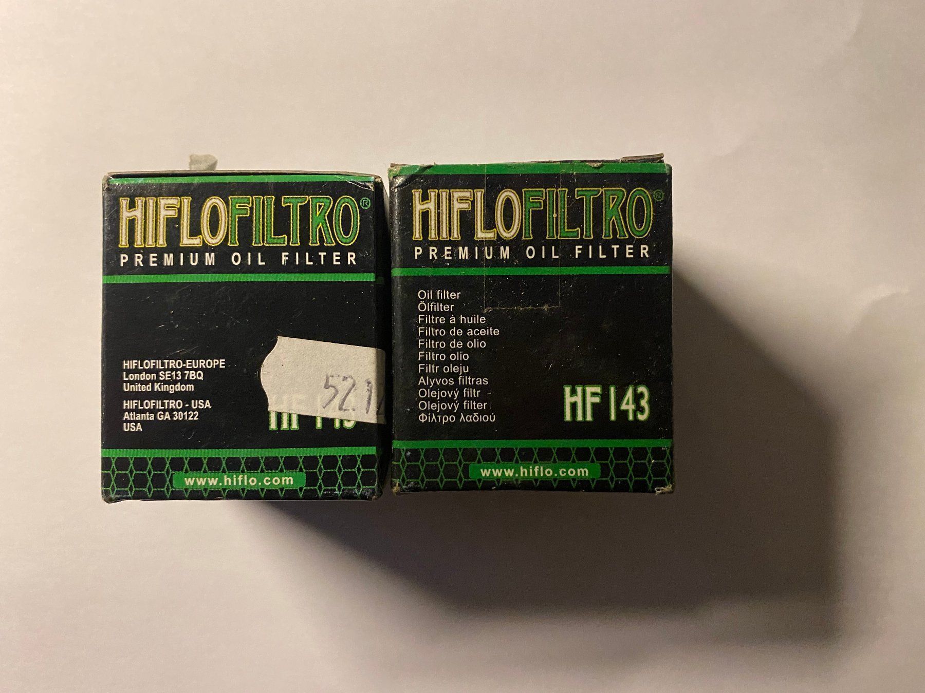 Yamaha Scooter: Ölfilter 2 Stück HF143 – Nuovo e nell'imballaggio originale da Hubersdorf venduto da Gewonnen