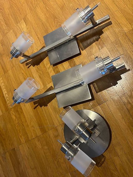 Lustres & lampes de plafonds: Halogen-Deckenstrahler, 2-flammig (je 40Watt) – D'occasion à Zürich par kathivo 1