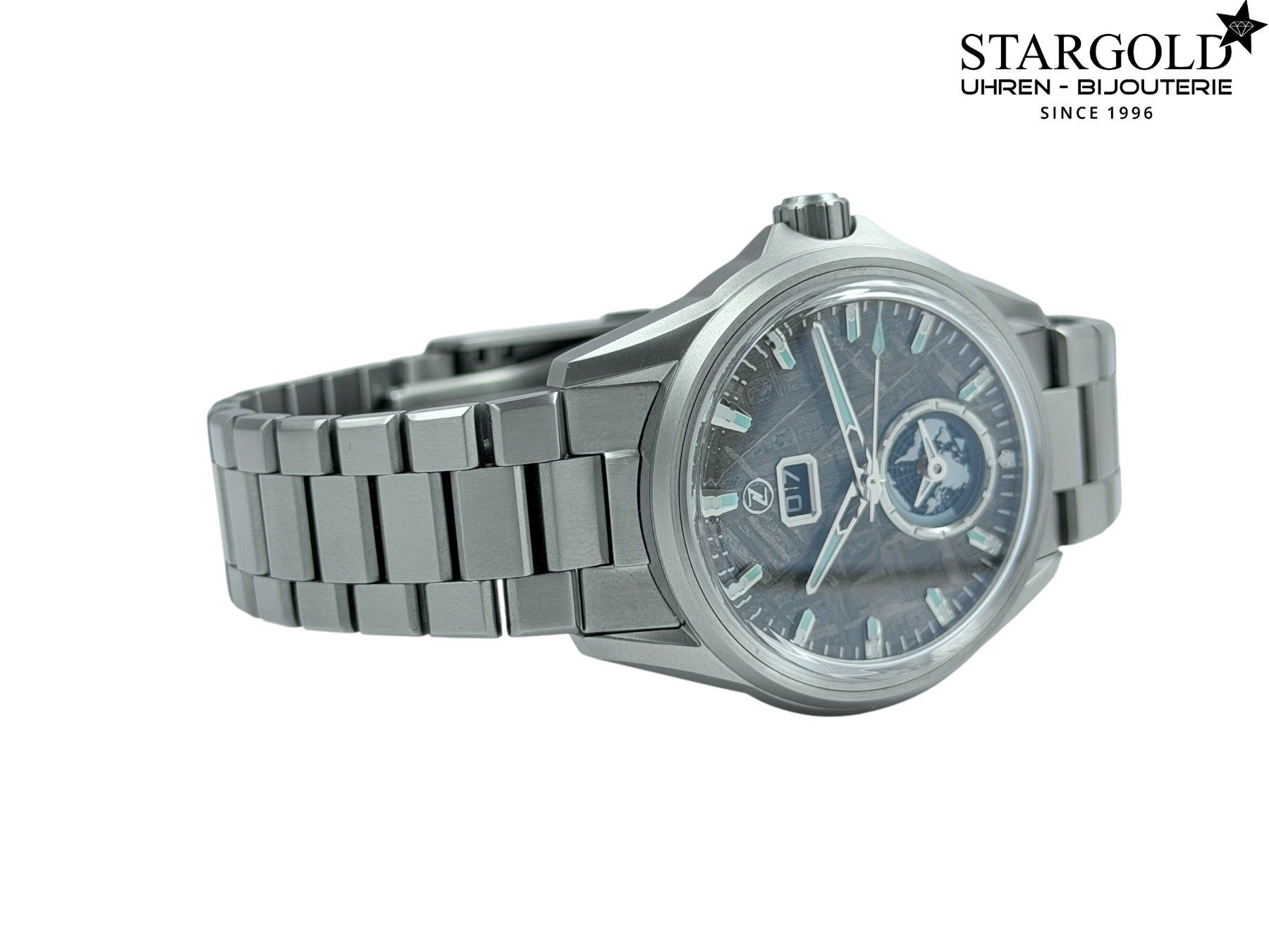 Orologi: Zelo Spearfish Dual Time TI "Meteorite" – Usato da Zürich venduto da Stargold-Uhren 1