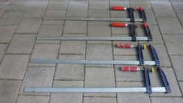 4 fast neue schraubzwingen