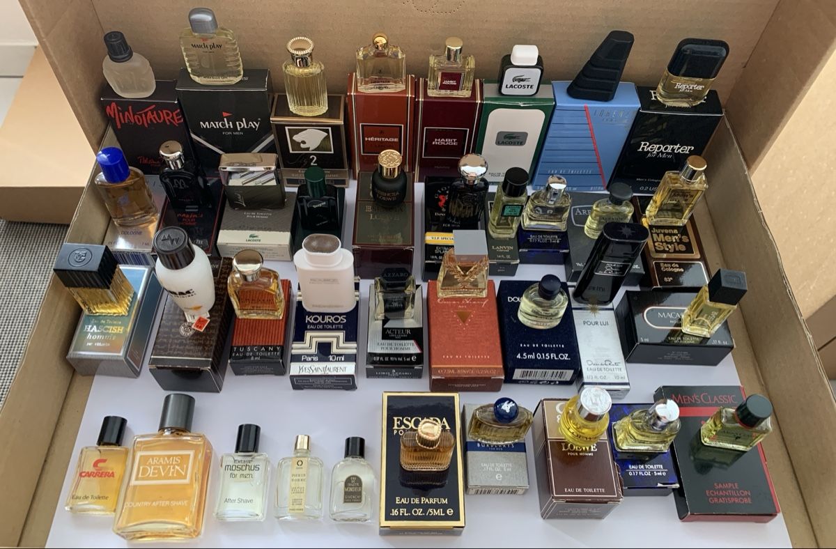 Profumi & Eau de Toilette: Parfum Miniaturen pour Hommes – Usato da Hochdorf venduto da Blume007