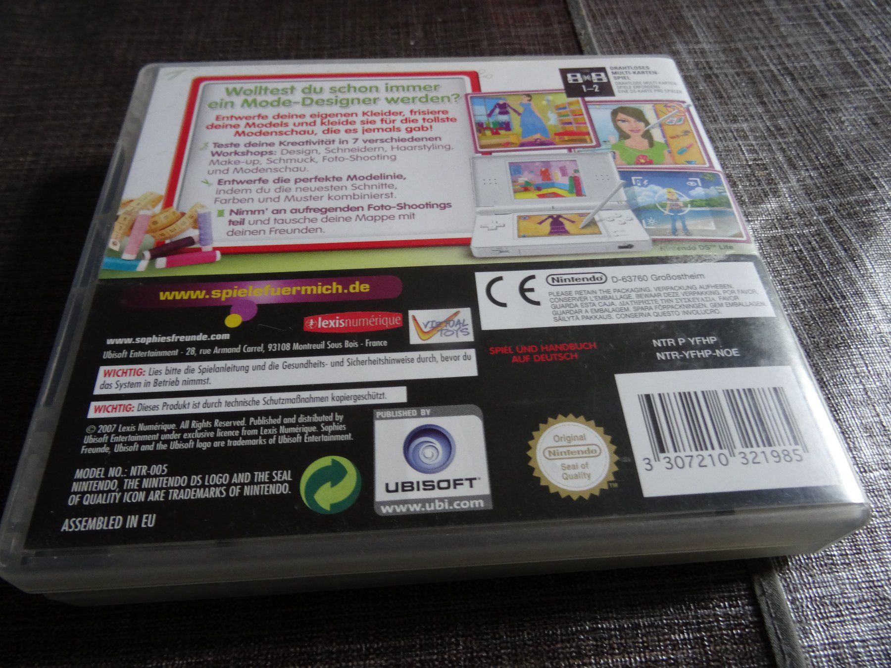 Nintendo Giochi: Sophies Freunde - Mode-Designer DS – Usato da Olten venduto da Disc-Ausverkauf 2