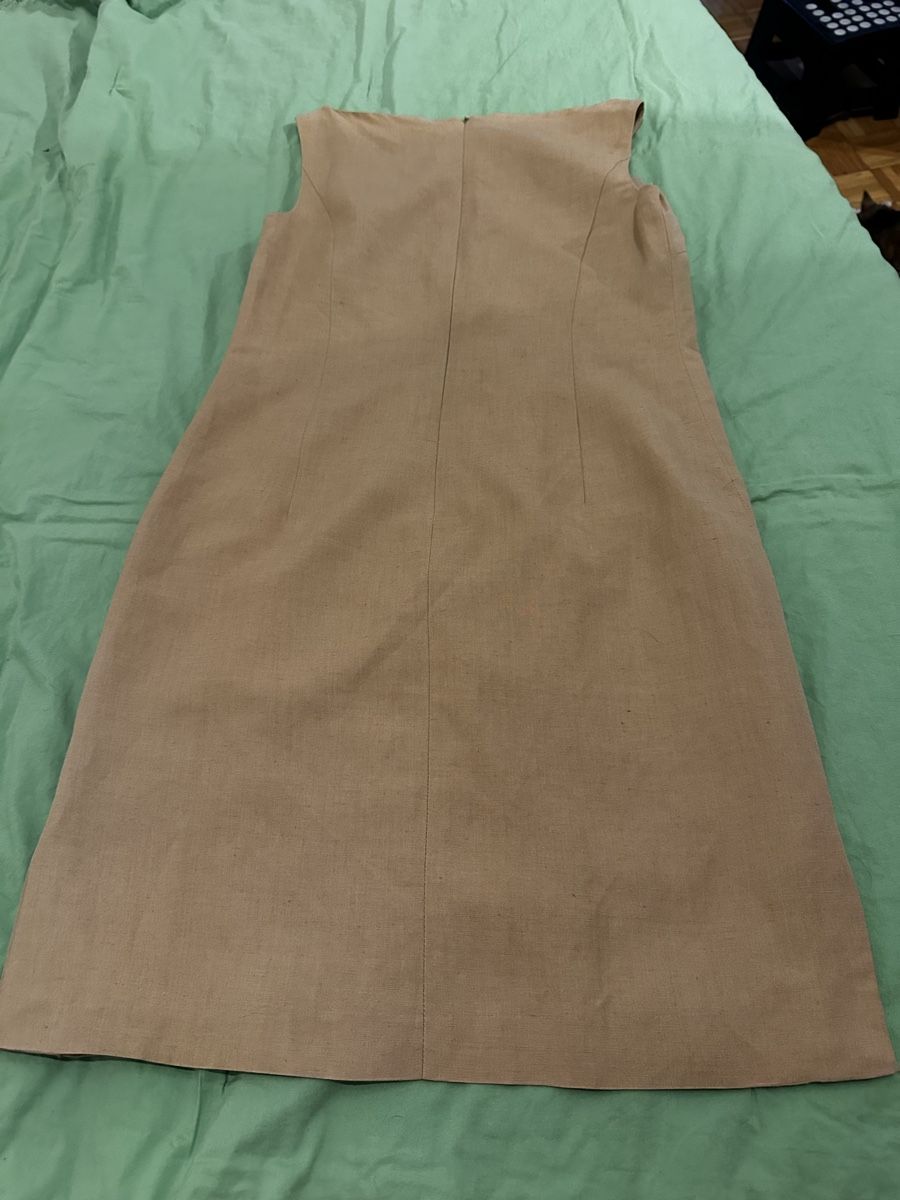 Vestiti: Completo giacca e vestito beige taglia 38-40 – Usato da Claro venduto da pao_6szn 1