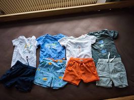 Jungen Kleidungspaket Gr. 86/92  hochwertige Baumwolle 