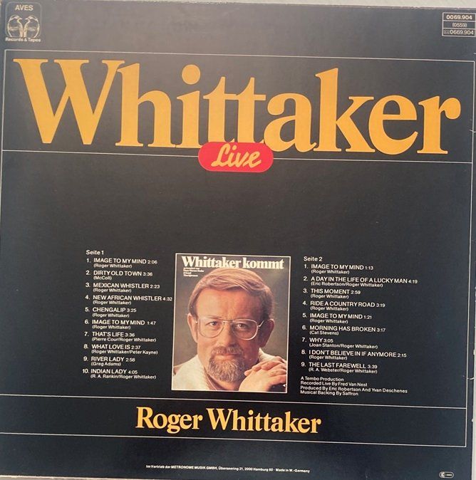 Dischi in vinile: 4x LPs Roger Whittaker – Usato da Grüningen venduto da azulmarron 4