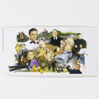 Postkarte James Bond 50 Jahre Goldfinger 2014