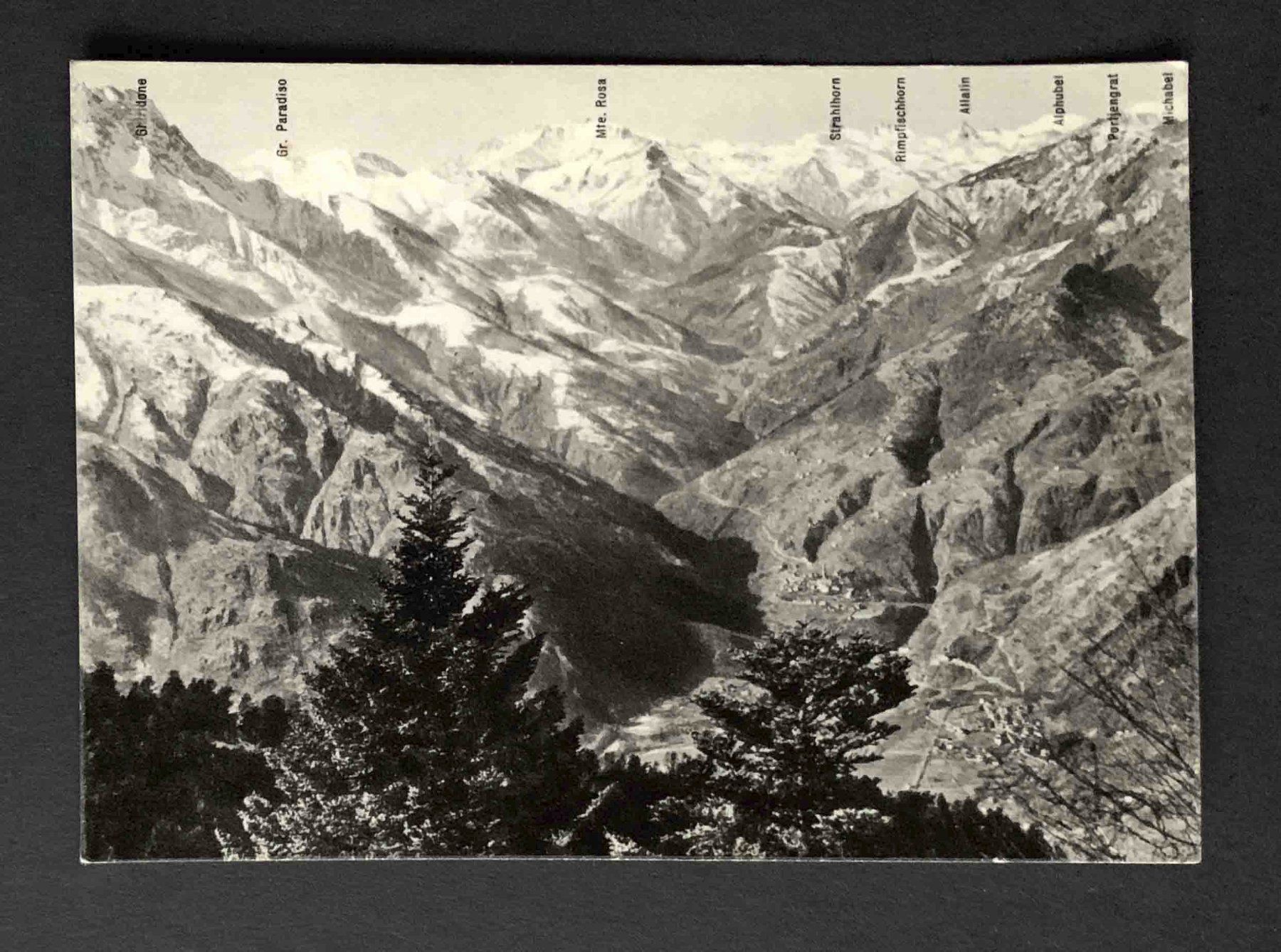 Ansichtskarten: AK Panorama dalla Cimetta – Gebraucht aus Goldau von artelier1