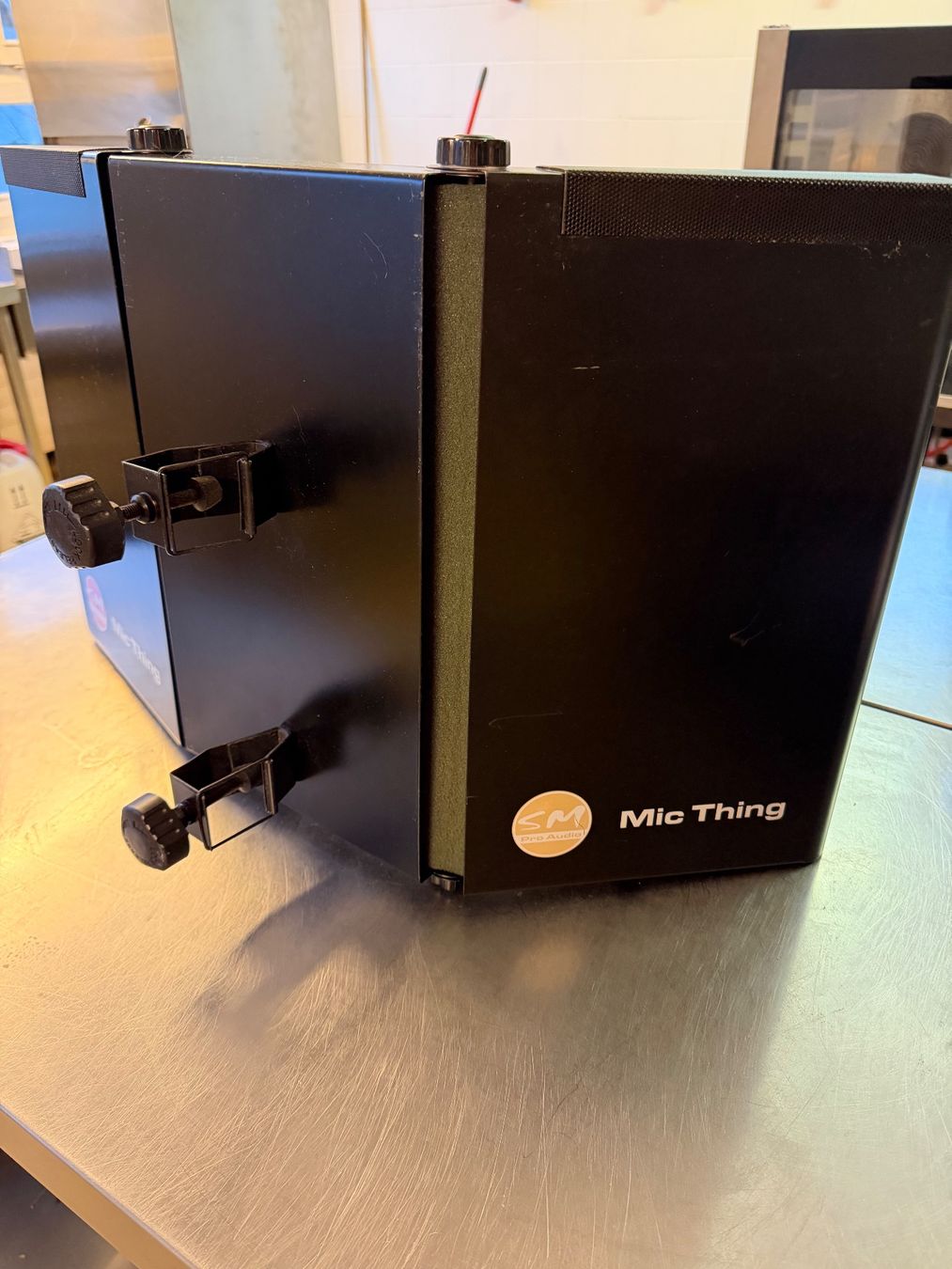 Microfoni: SM Pro Audio Mic Thing – Reflexionsfilter / Vocal Shield – Usato da Zürich venduto da raymusic 2